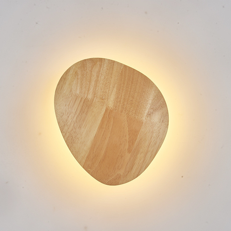 Lámpara de madera para pared - Imagen 4