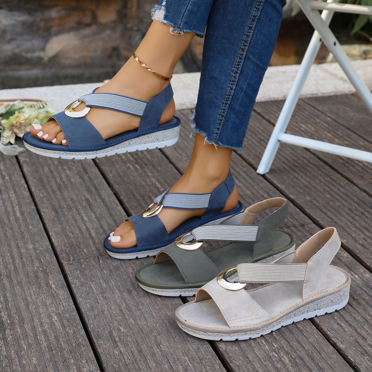 Sandalias verano para mujer. Diferentes modelos y colores. - Imagen 4