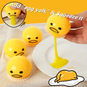 Juguete slime de huevo