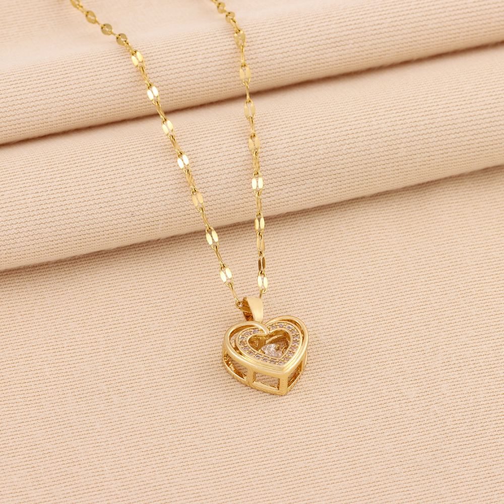 Colgante con forma de corazón, ideal para regalo - Imagen 3