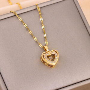 Colgante con forma de corazón, ideal para regalo