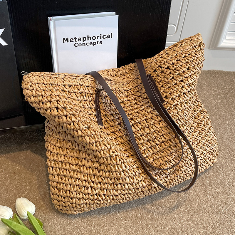 Bolso verano playa, espacioso y cómodo para llevar todo lo necesario. - Imagen 8