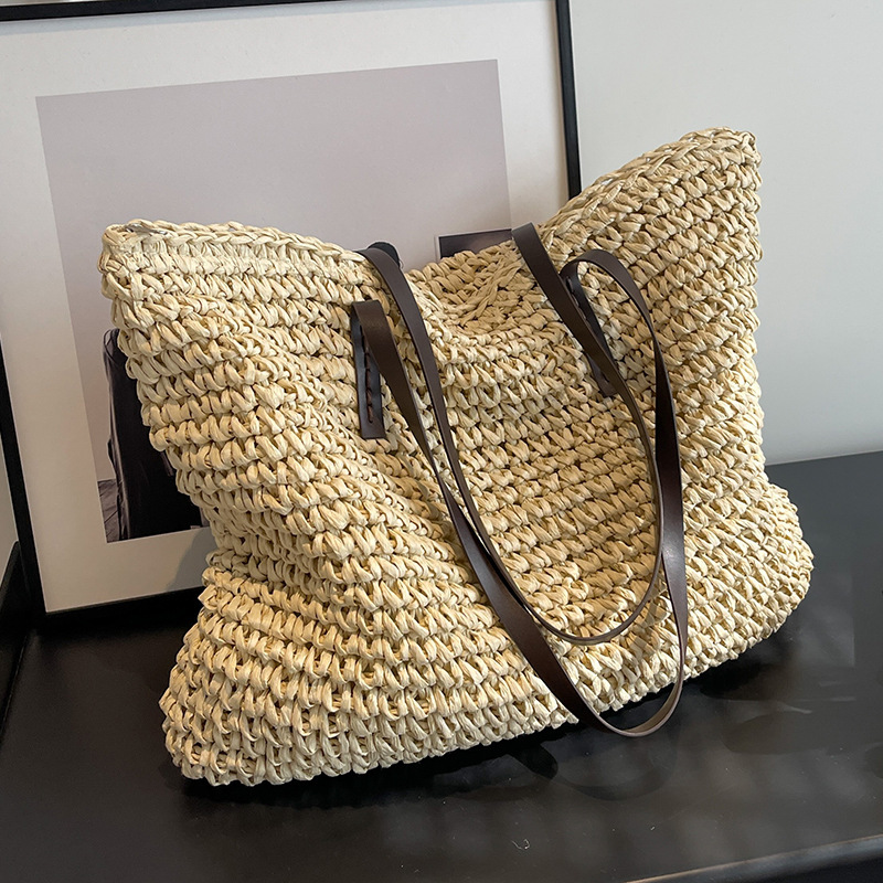 Bolso verano playa, espacioso y cómodo para llevar todo lo necesario. - Imagen 7