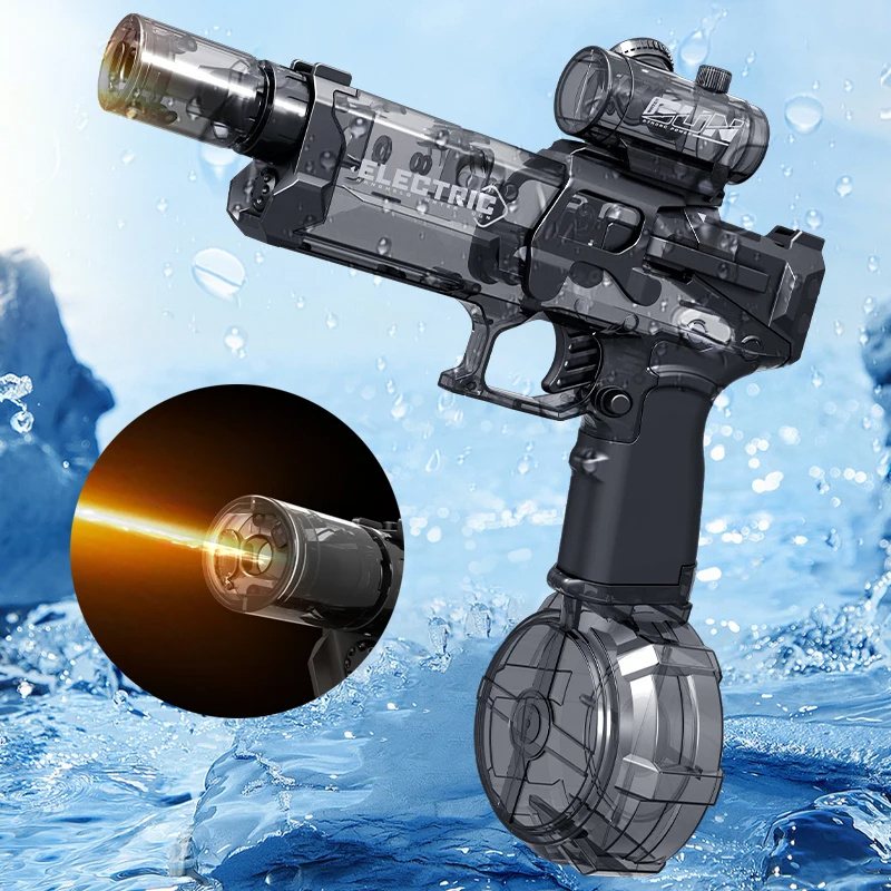 Pistola de agua automática con LED